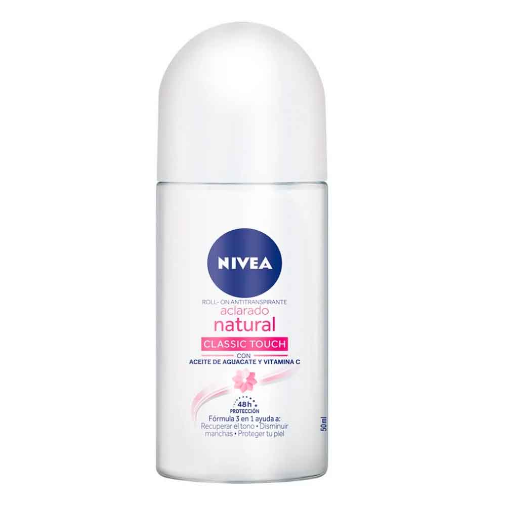 Desodorante Nivea Woman Aclarado Natural Roll On x 50 ml