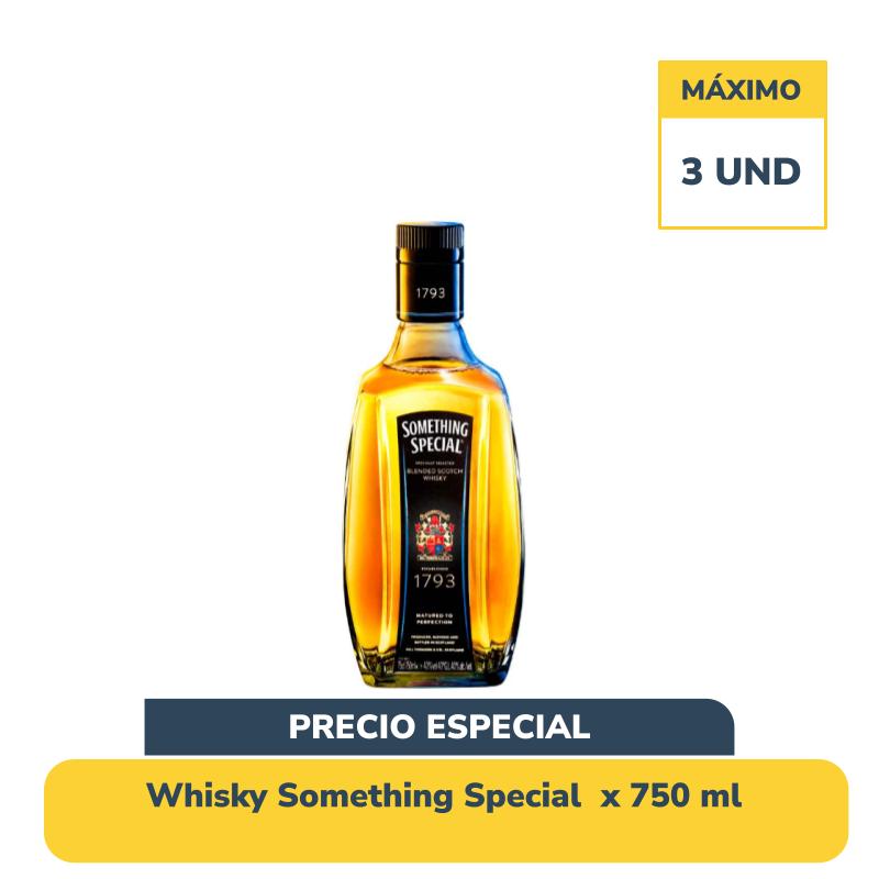 Whisky Something Special x 750 ml