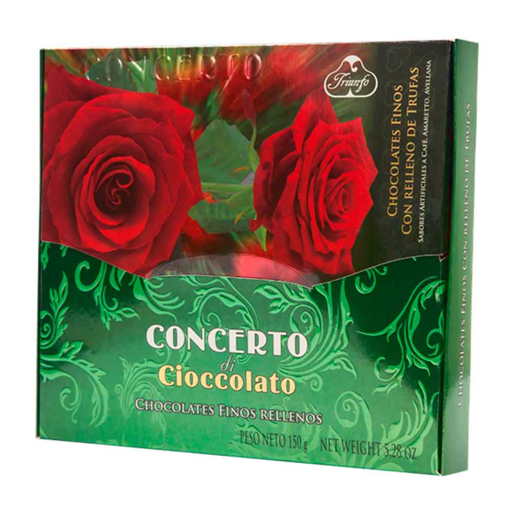 Chocolates Triunfo Estuche Di Cioccolato Caja x 138 gr