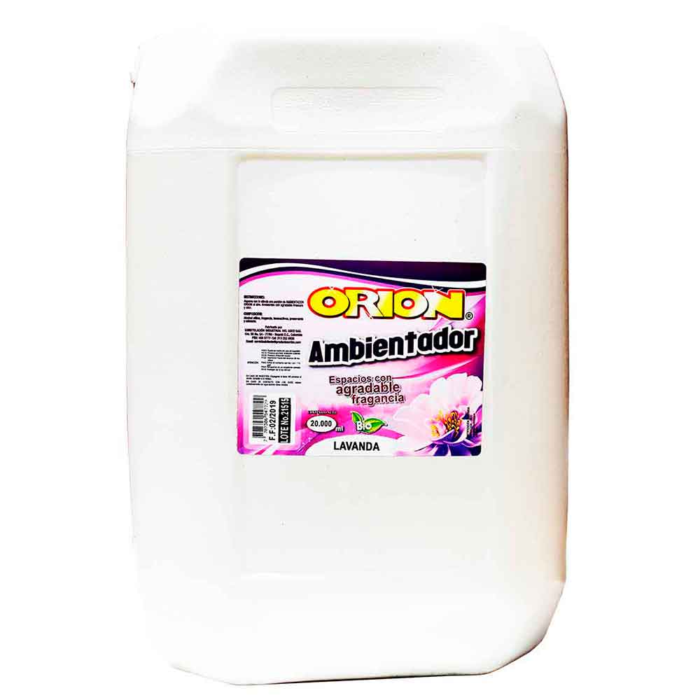 Ambientador Orion Lavanda Galón x 20 L