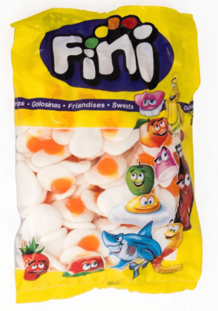 Gomas Huevo Pequeño 130 Unds x 1 kg