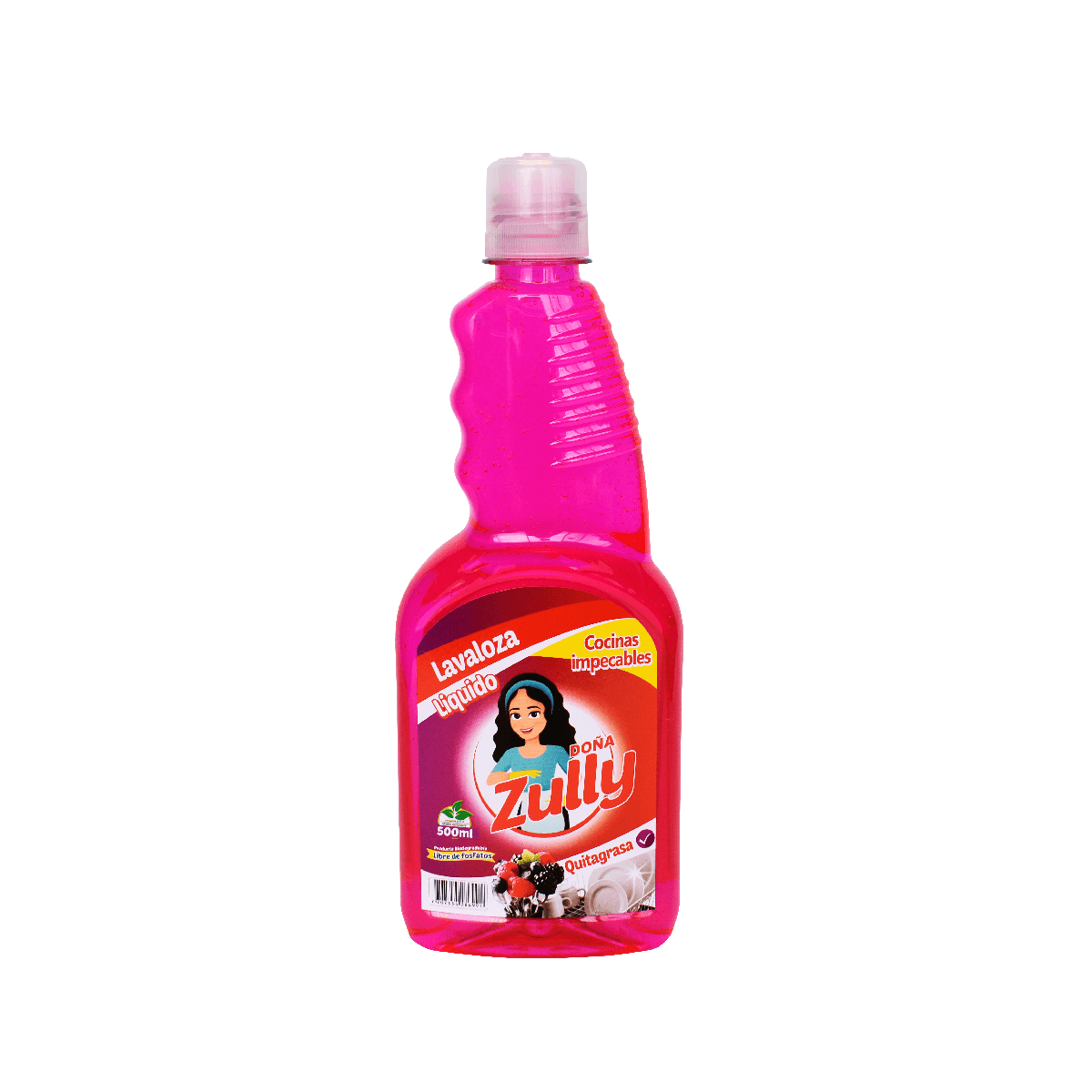 Lavaloza Líquido Frutos Rojos x 500 ml