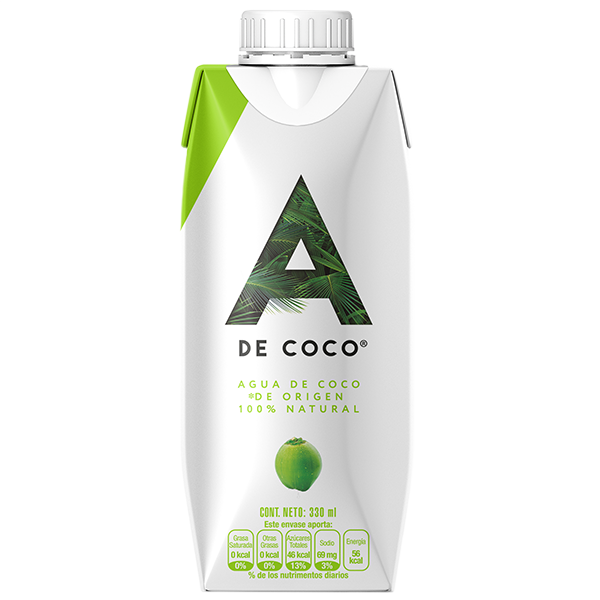 Agua de Coco A De Coco x 330 ml