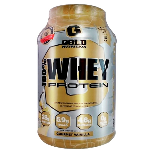 100% WHEY PROTEIN 2lbs - GOLD