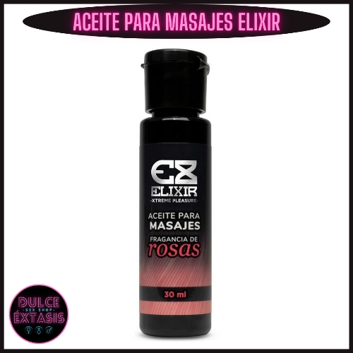 Aceite Para Masajes Rosas Elixir 30 ml