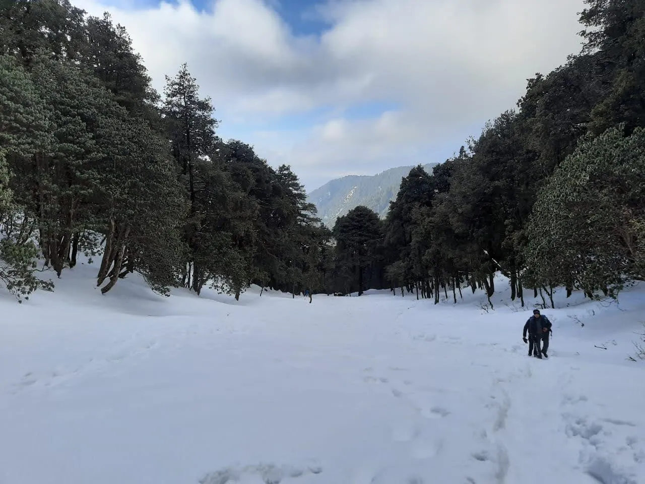 brahmatal trek from rishikesh trek view 4 - mountain scenery
