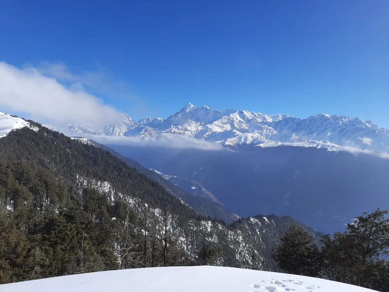 brahmatal trek from rishikesh trek view 6 - adventure route