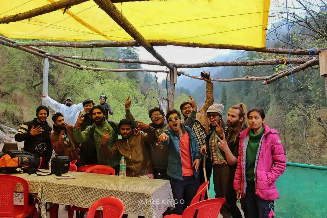 KHEERGANGA TREK trek view 3 - trekking trail