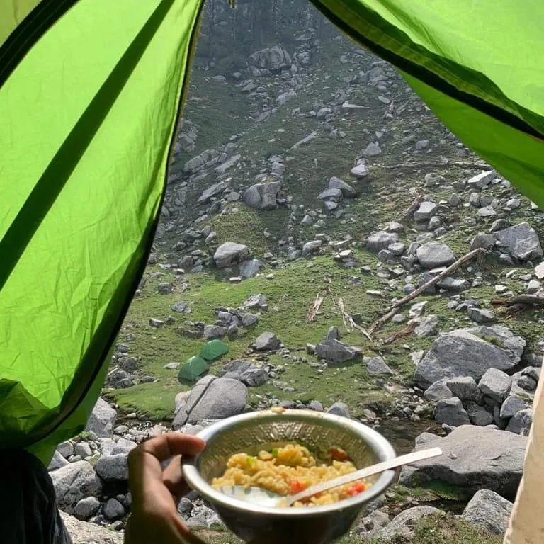 Kareri Lake Trek trek view 3 - trekking trail