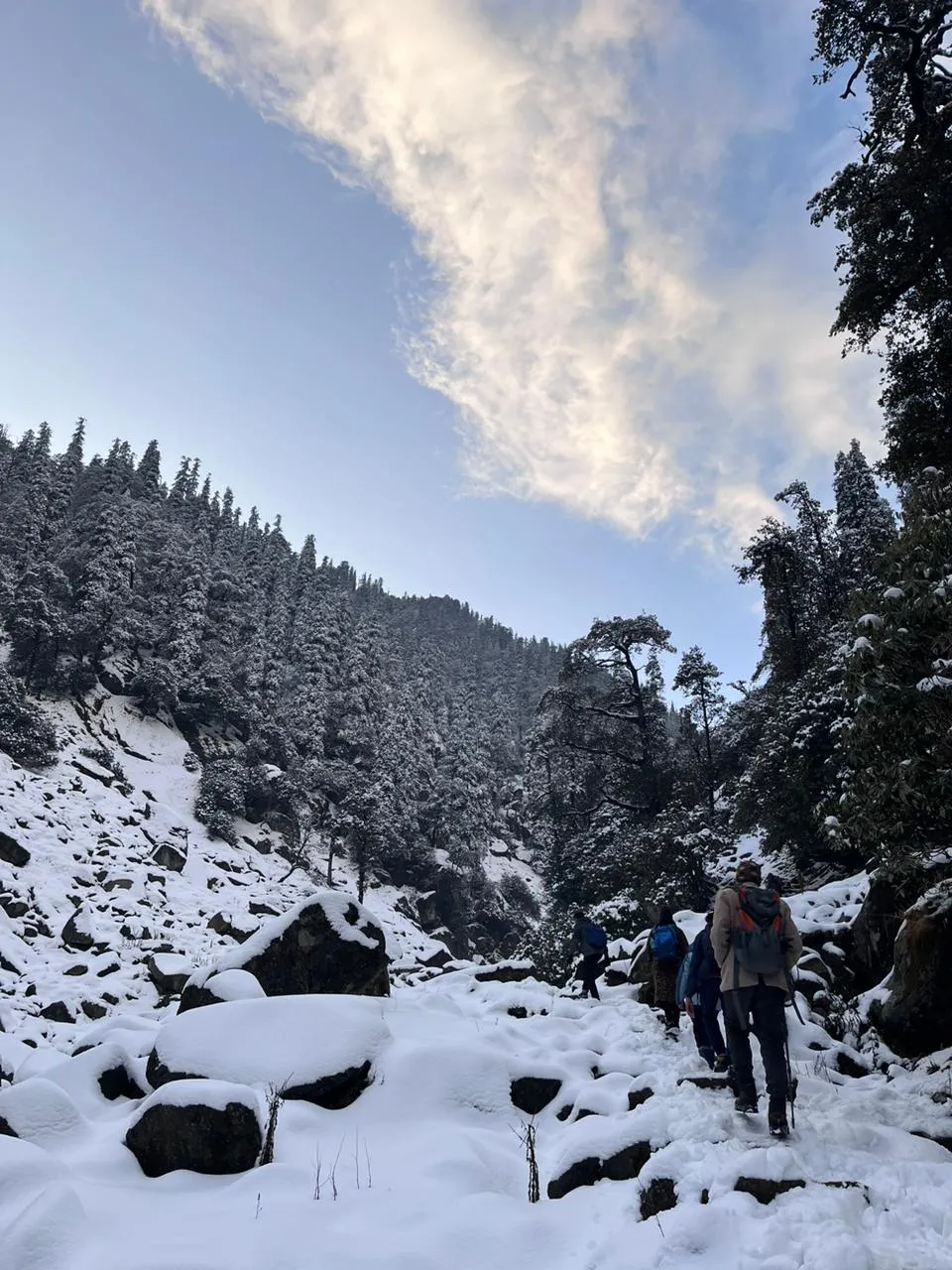 Kareri Lake Trek trek view 6 - adventure route