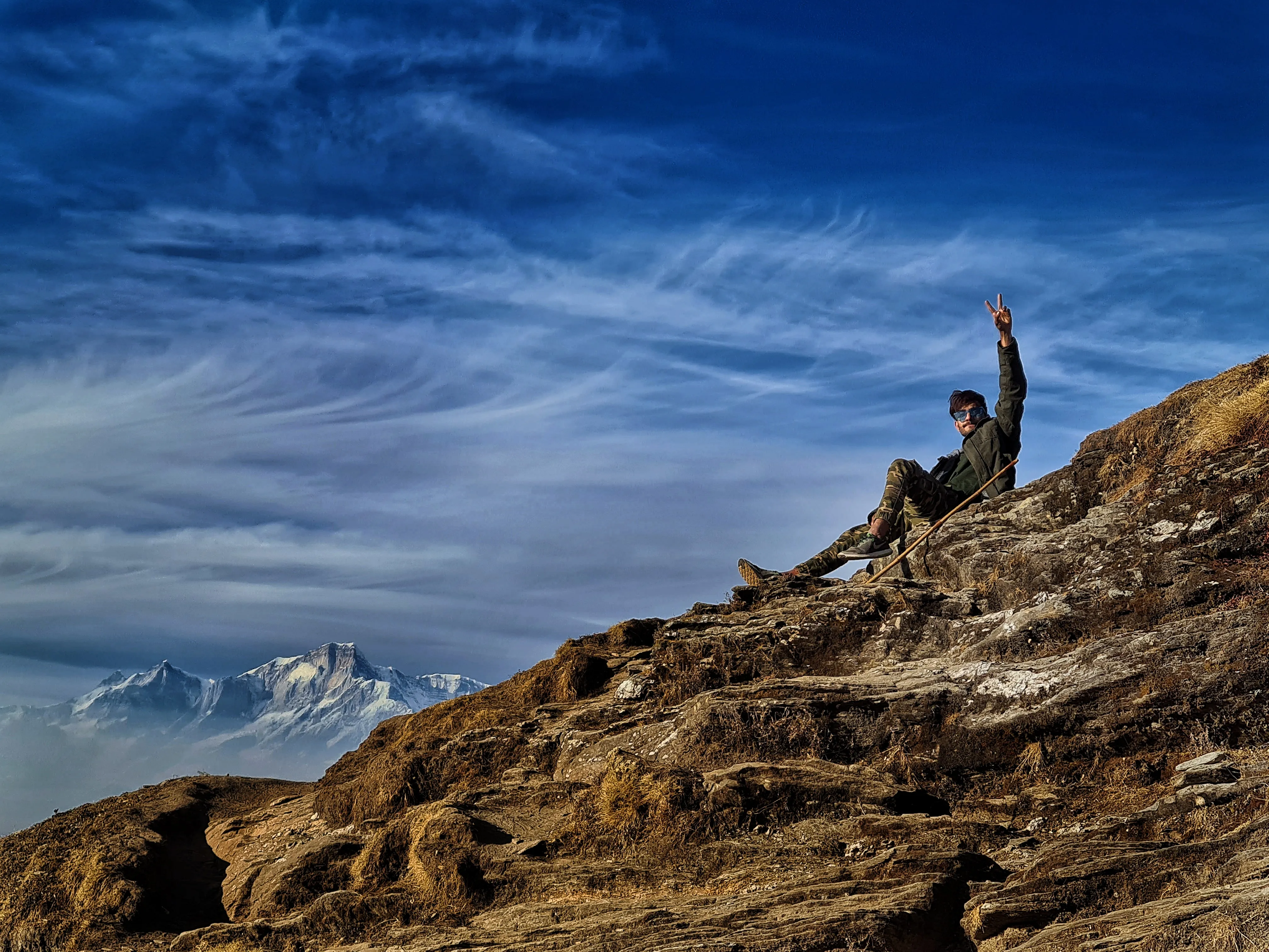 Tungnath Chandrashilla & Deoriatal Trek trek view 6