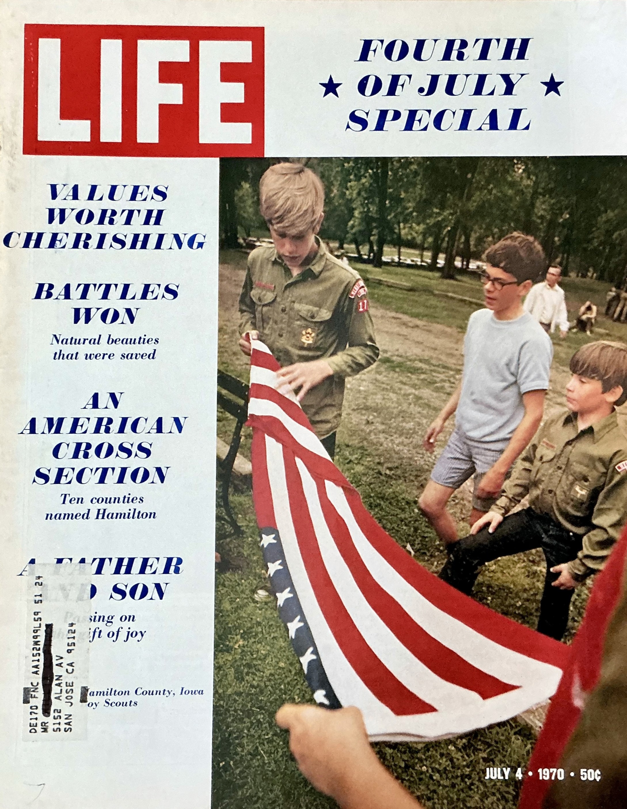 LIFE Magazine - FOURTH OF JULY SPECIAL - July 4th, 1970