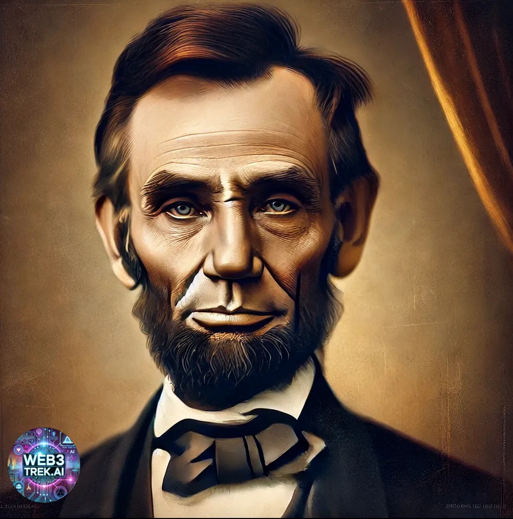 Abraham Lincoln -  16th U.S. President -  A.I Generated