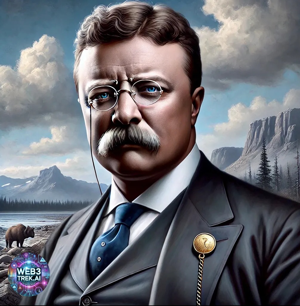 Theodore Roosevelt -  26th U.S. President - A.I. Generated