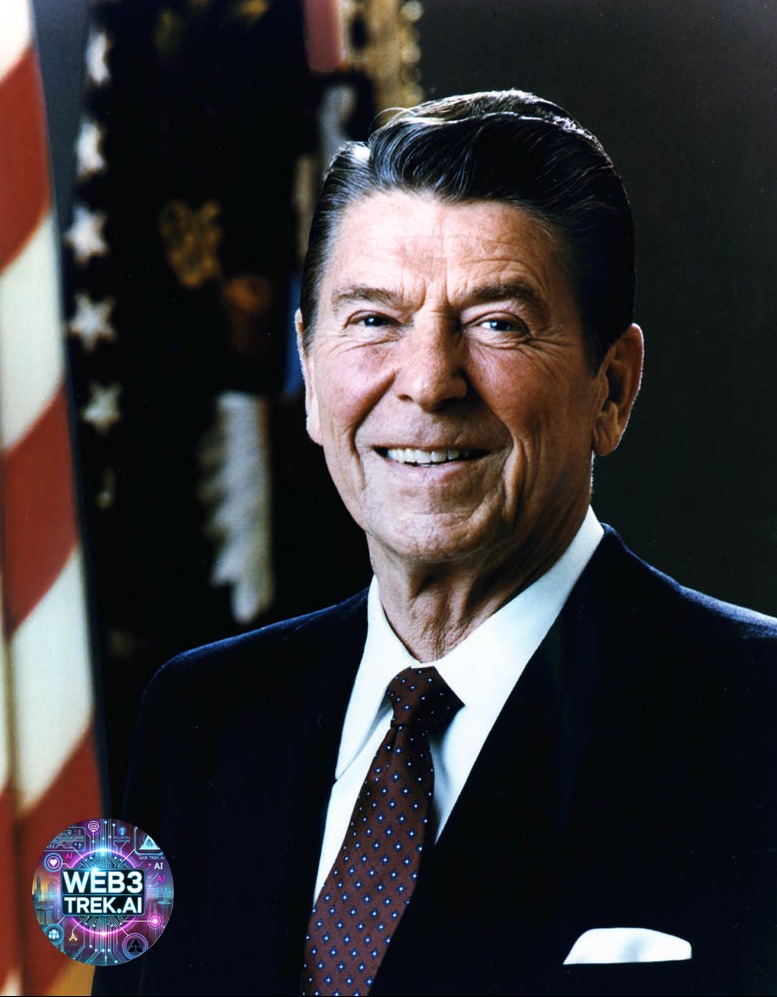 Ronald Reagan 40th U.S. President - Actual Photo
