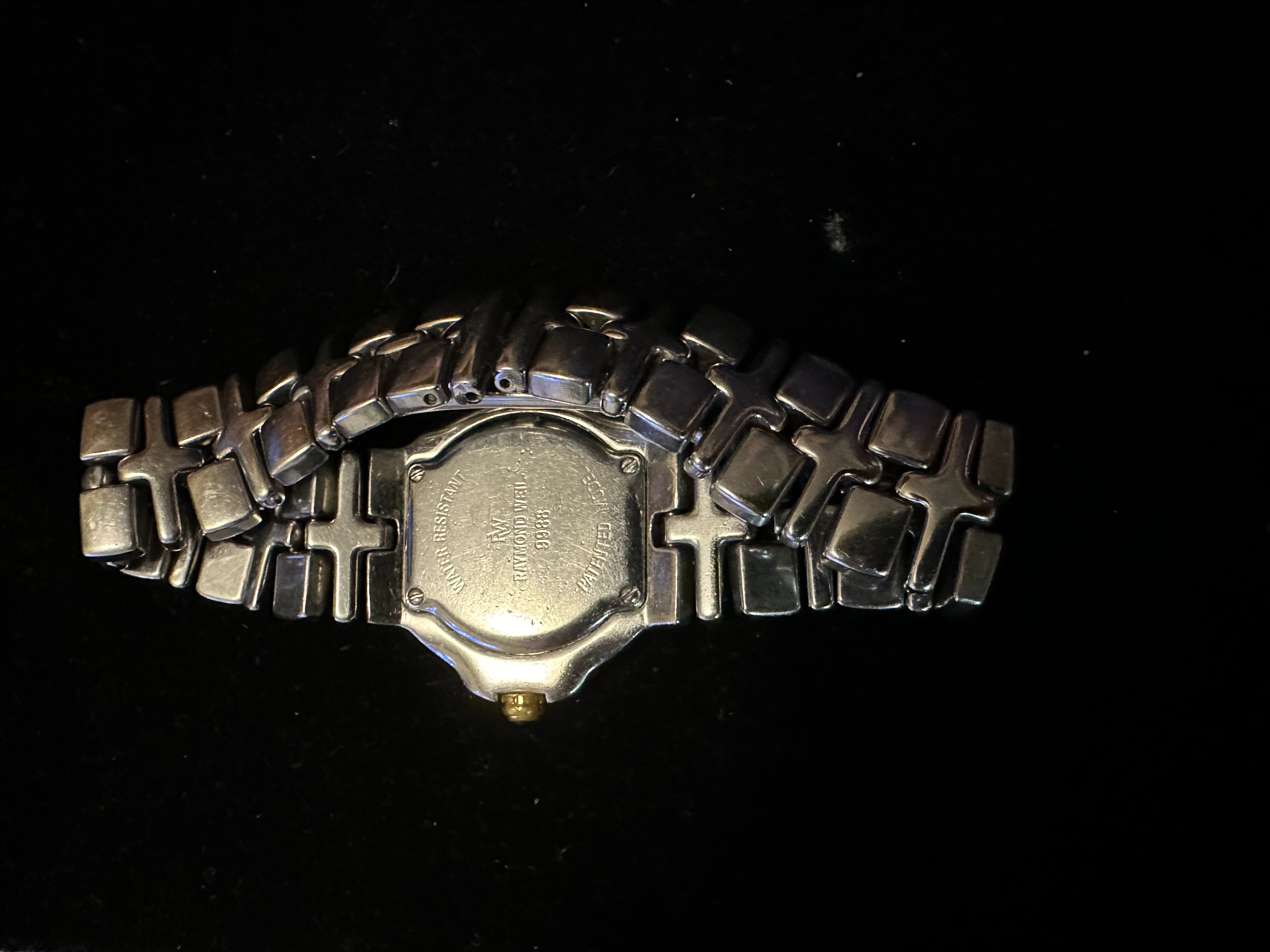 Raymond Weil Geneve Parsifal Watch Numbered 9988 with 18k Gold Trim thumbnail 1