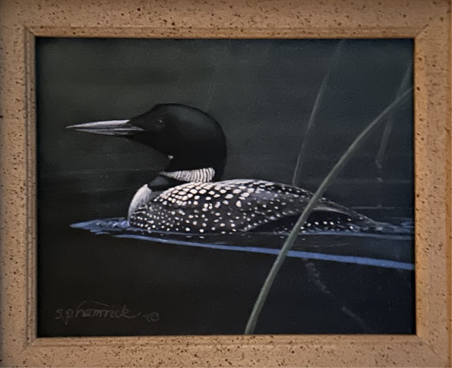 Basic Instinct, Original Oil Painting by Stephen P. Hamrick thumbnail 1