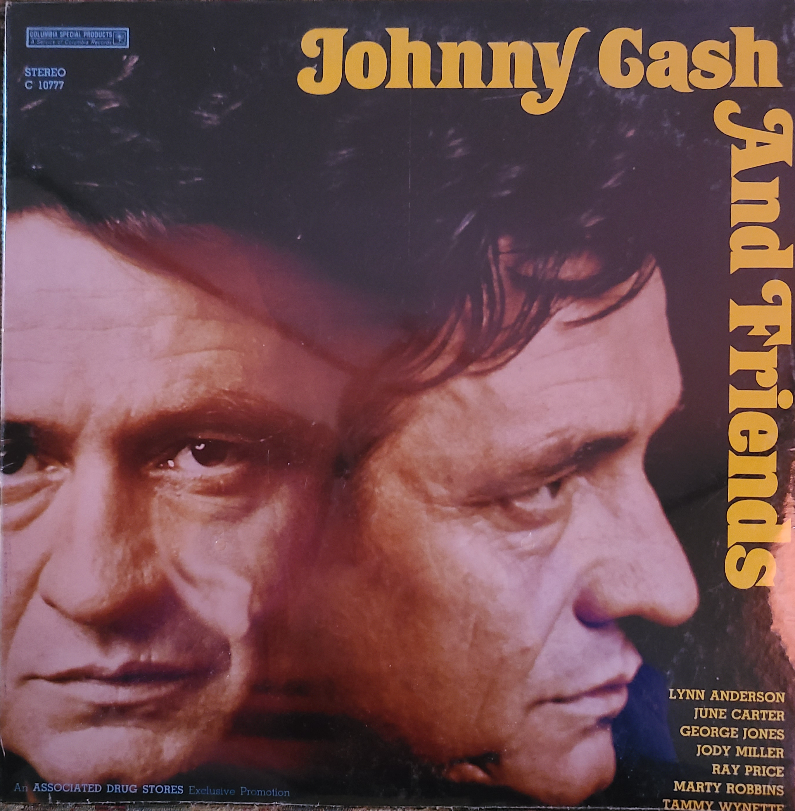 Johnny Cash And Friends Brand New Sealed, 1972 Johnny Cash And Friends 12" Vinyl LP. Record. Columbia Special Products. Stereo C 10777