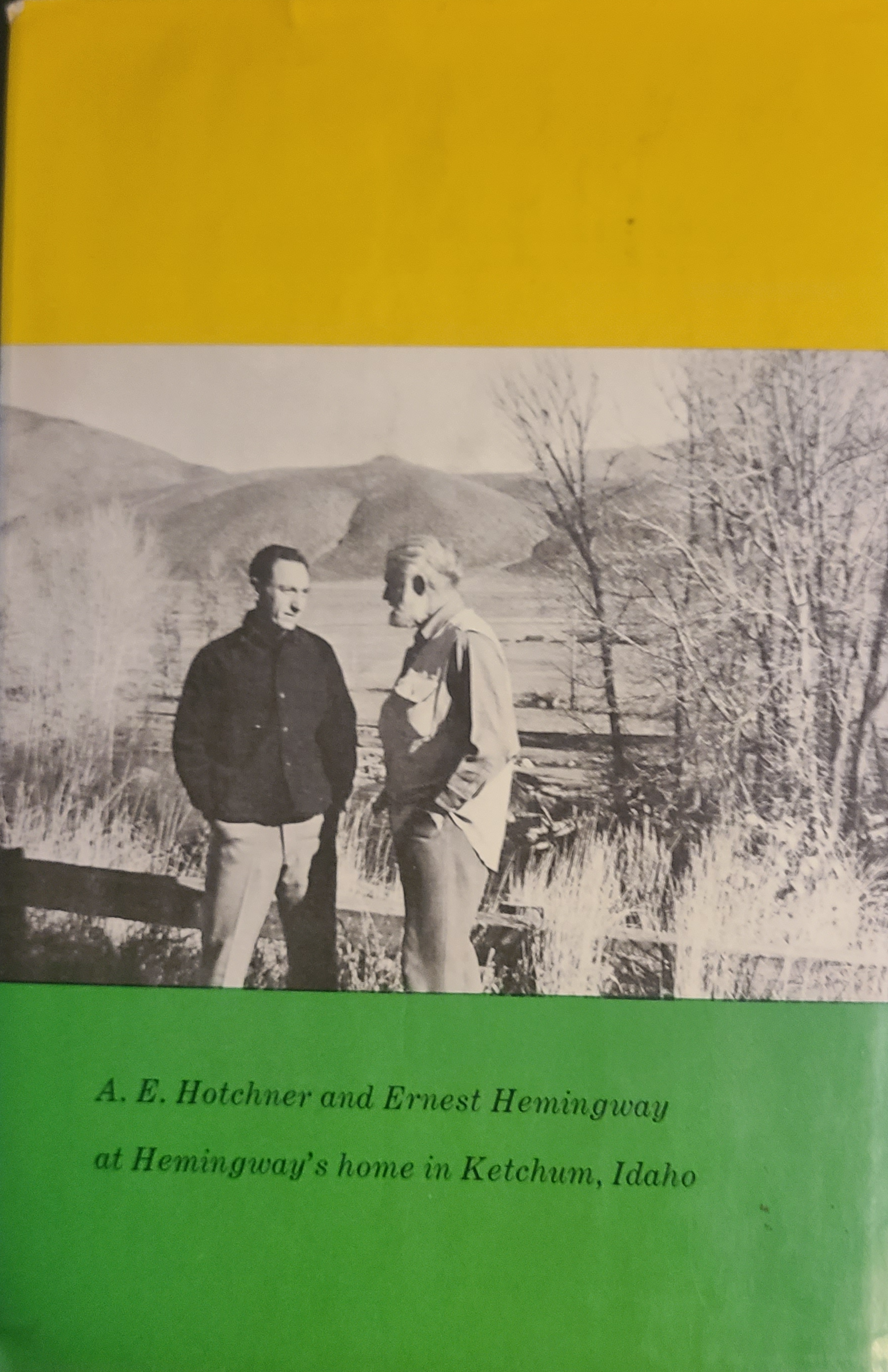 Papa Hemingway, a personal Memoir by A. E. Hotchner - HC / DJ thumbnail 2