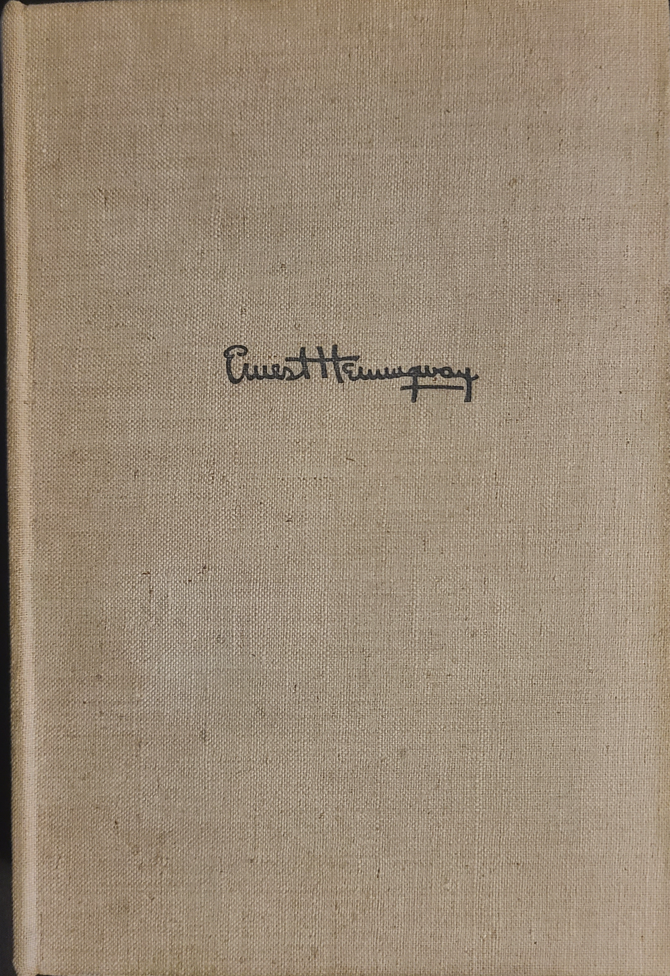 FOR WHOM THE BELLS TOLL by Earnest Hemingway - 1940 Hardcover First Edition