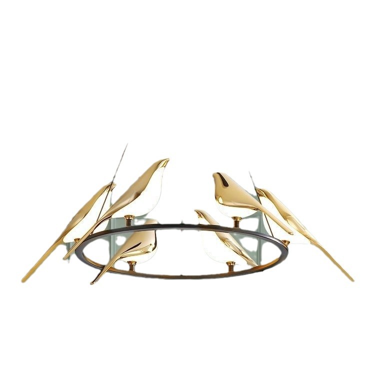 Golden Bird LED Wall Lights Parlor Bar Creative Wall Lamps Novelty Sconces Bedroom Bedside Lamp Living Room Decoration — view 4