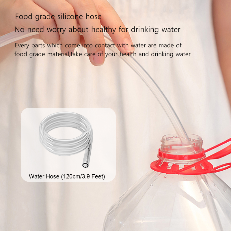 Desk Dispenser Electric Water Gallon Automatic Water Bottle Dispenser Rechargeable Water Dispenser — view 6
