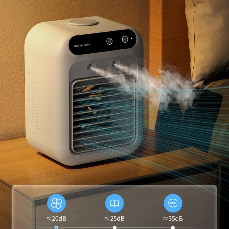 Air Conditioner Air Cooler Fan Water Cooling Fan Air Conditioning For Room Office Portable Air Conditioner Cars — view 3