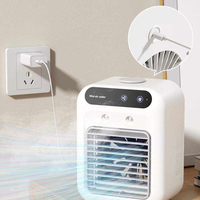 Air Conditioner Air Cooler Fan Water Cooling Fan Air Conditioning For Room Office Portable Air Conditioner Cars — view 4