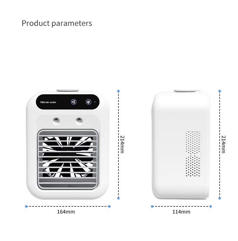 Air Conditioner Air Cooler Fan Water Cooling Fan Air Conditioning For Room Office Portable Air Conditioner Cars — view 8