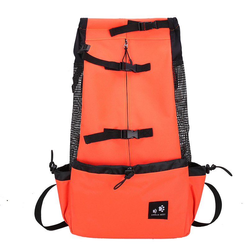 Pet Dog Carrier Bag Carrier For Dogs Backpack Out Double Shoulder Portable Travel Backpack Outdoor Dog Carrier Bag Travel — view 6