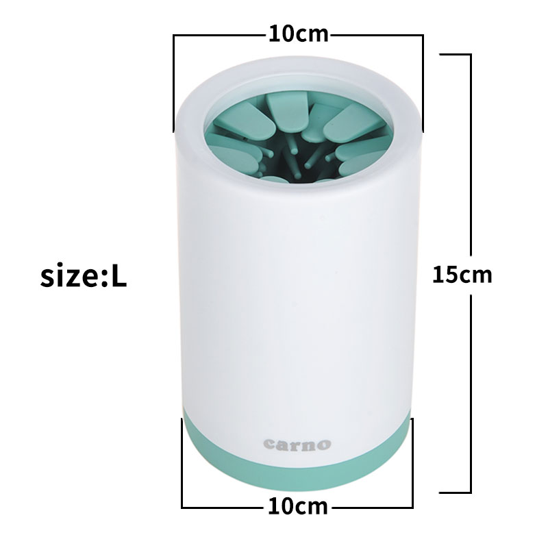 Pet Foot Washer Cup Silicone Soft Foot Cup Cat Foot Cleaning Bucket Dog Paw Cleaner Cup Manual Quick Feet Wash Cleaner Pets Products — view 4