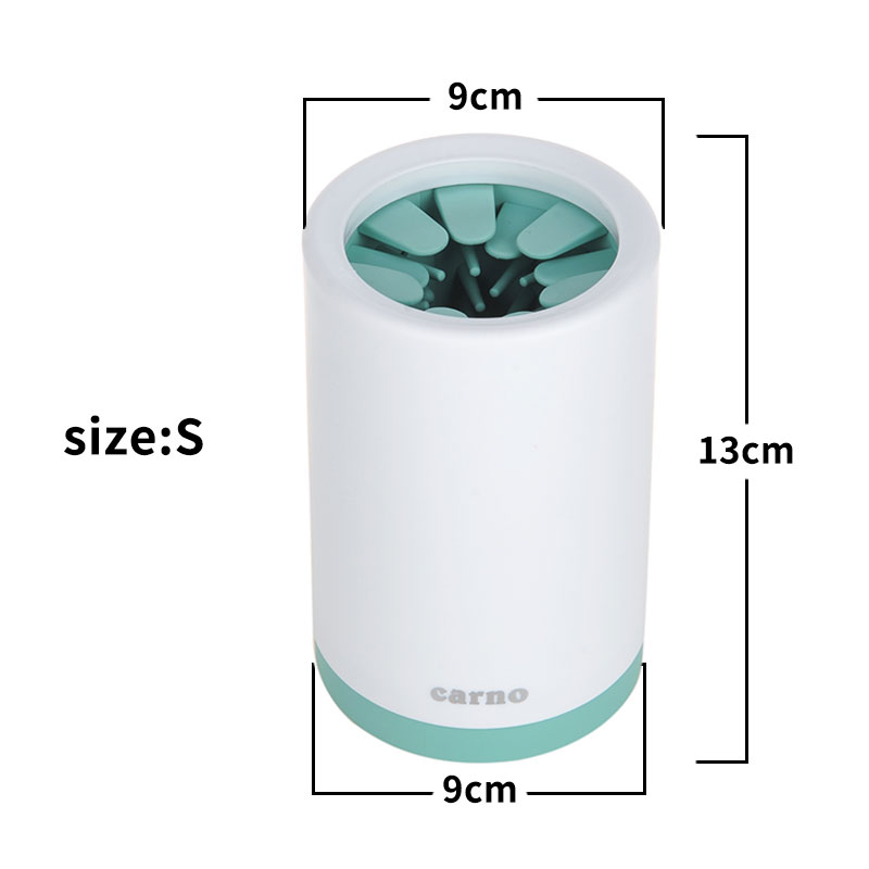 Pet Foot Washer Cup Silicone Soft Foot Cup Cat Foot Cleaning Bucket Dog Paw Cleaner Cup Manual Quick Feet Wash Cleaner Pets Products — view 5