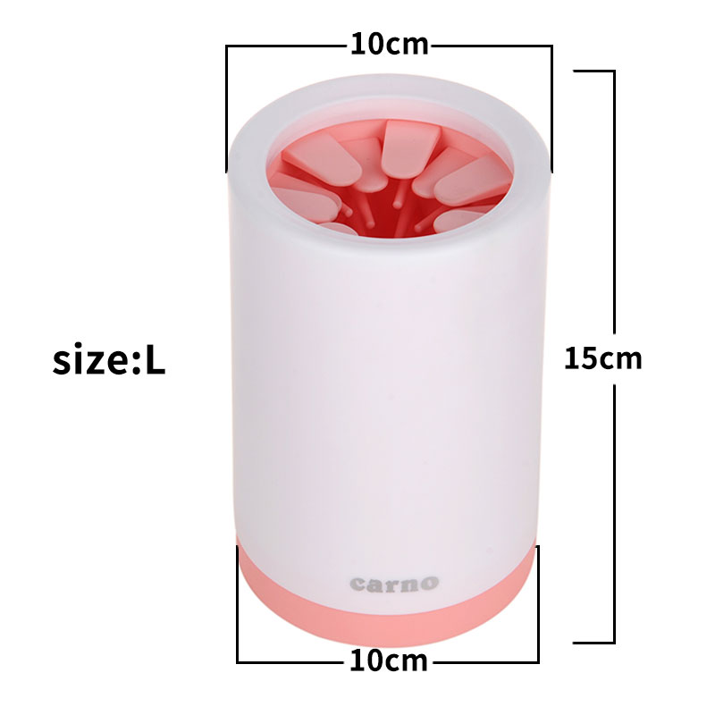 Pet Foot Washer Cup Silicone Soft Foot Cup Cat Foot Cleaning Bucket Dog Paw Cleaner Cup Manual Quick Feet Wash Cleaner Pets Products — view 8