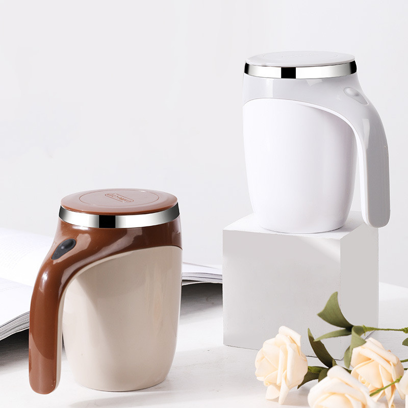 Rechargeable Model Automatic Stirring Cup Coffee Cup High Value Electric Stirring Cup Lazy Milkshake Rotating Magnetic Water Cup — view 6
