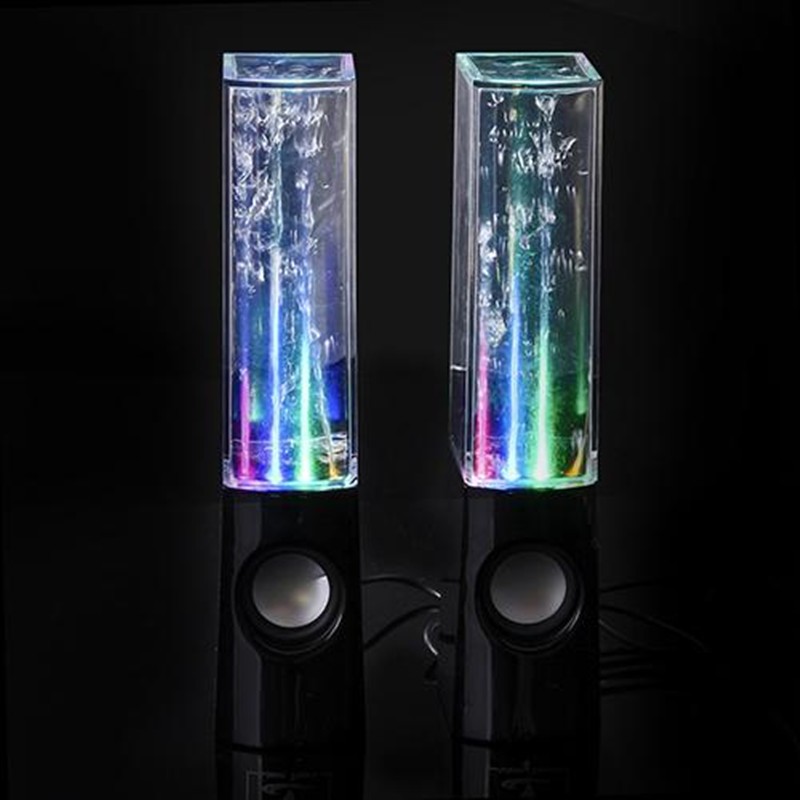 Dancing Water Speaker LED Light Fountain Speaker Family Party — view 4