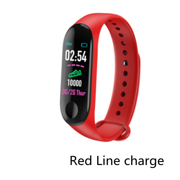 Compatible With, Smart Bracelet Heart Rate And Blood Pressure Exercise Meter Step Information Push Smart Reminder Color Bracelet — view 7