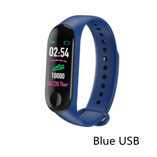 Compatible With, Smart Bracelet Heart Rate And Blood Pressure Exercise Meter Step Information Push Smart Reminder Color Bracelet — view 8