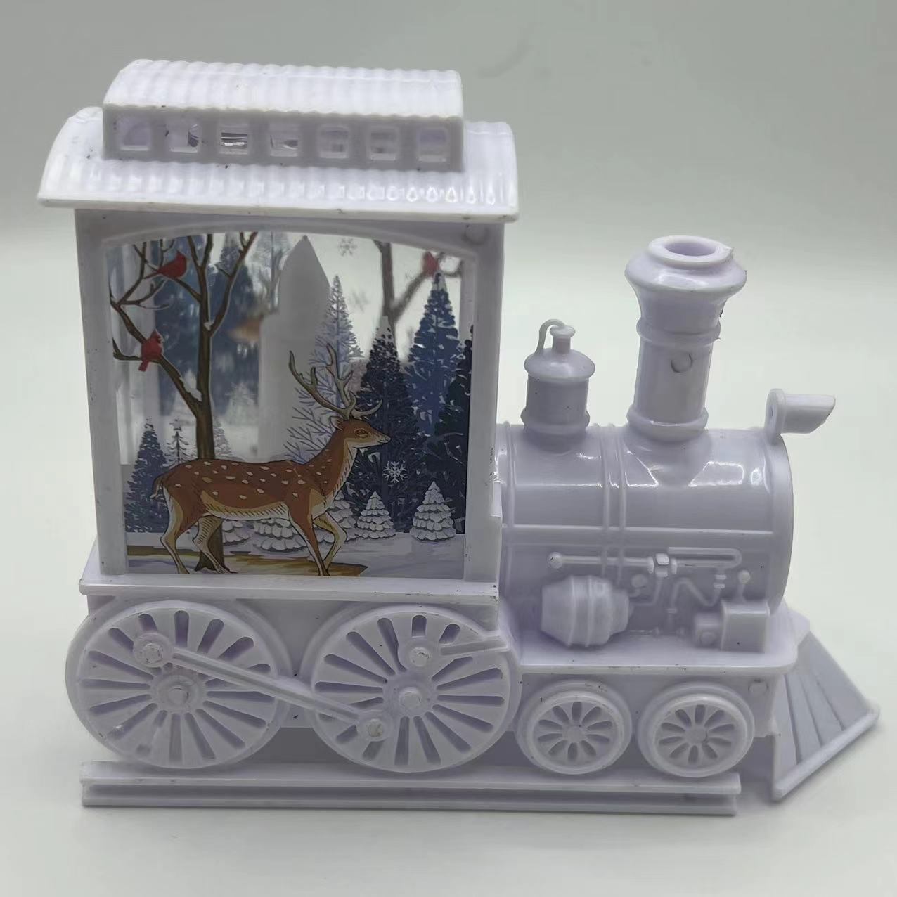 Retro Train LED Lights Christmas Plastic Glowing Night Lights — view 8