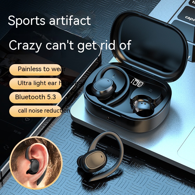 Wireless Sports Ear Hook Earphones — view 2