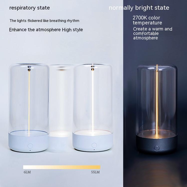 New LED Camping Light Type-c Rechargeable Portable Night Light With High Transparency And Anti Drop Creative Atmosphere Light — view 4