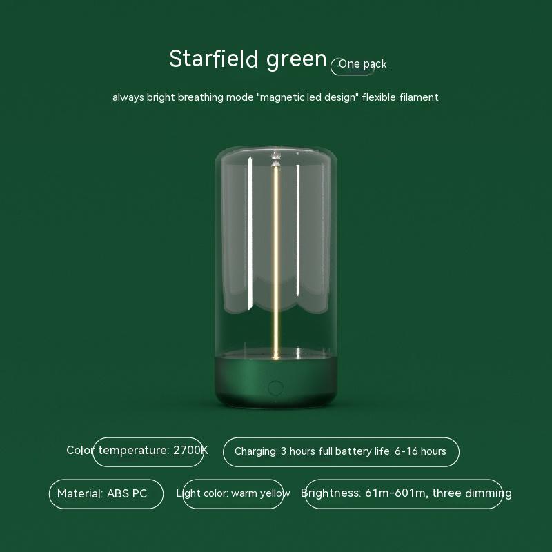 New LED Camping Light Type-c Rechargeable Portable Night Light With High Transparency And Anti Drop Creative Atmosphere Light — view 5