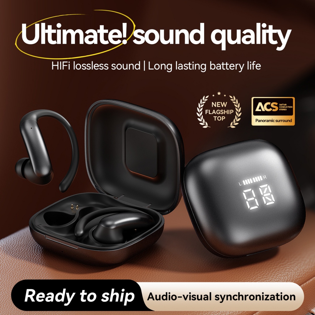 M145 Long Endurance Hanging Ear And In Ear Earphones Low Latency Wireless Bluetooth Earphones — view 4