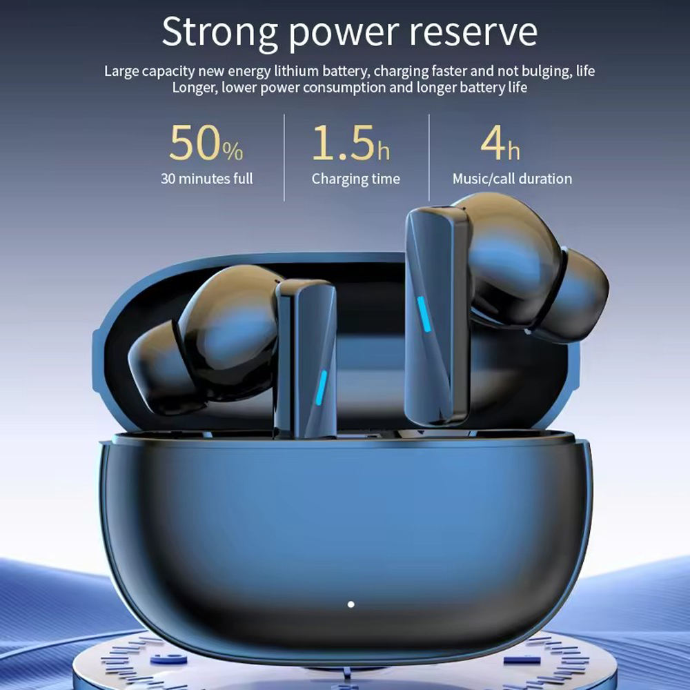 Mate 50 TWS Earphone High Quality Long Battery Life Smart Touch Control True Wireless Earbuds Maste50 for Sports 500mAh — view 3