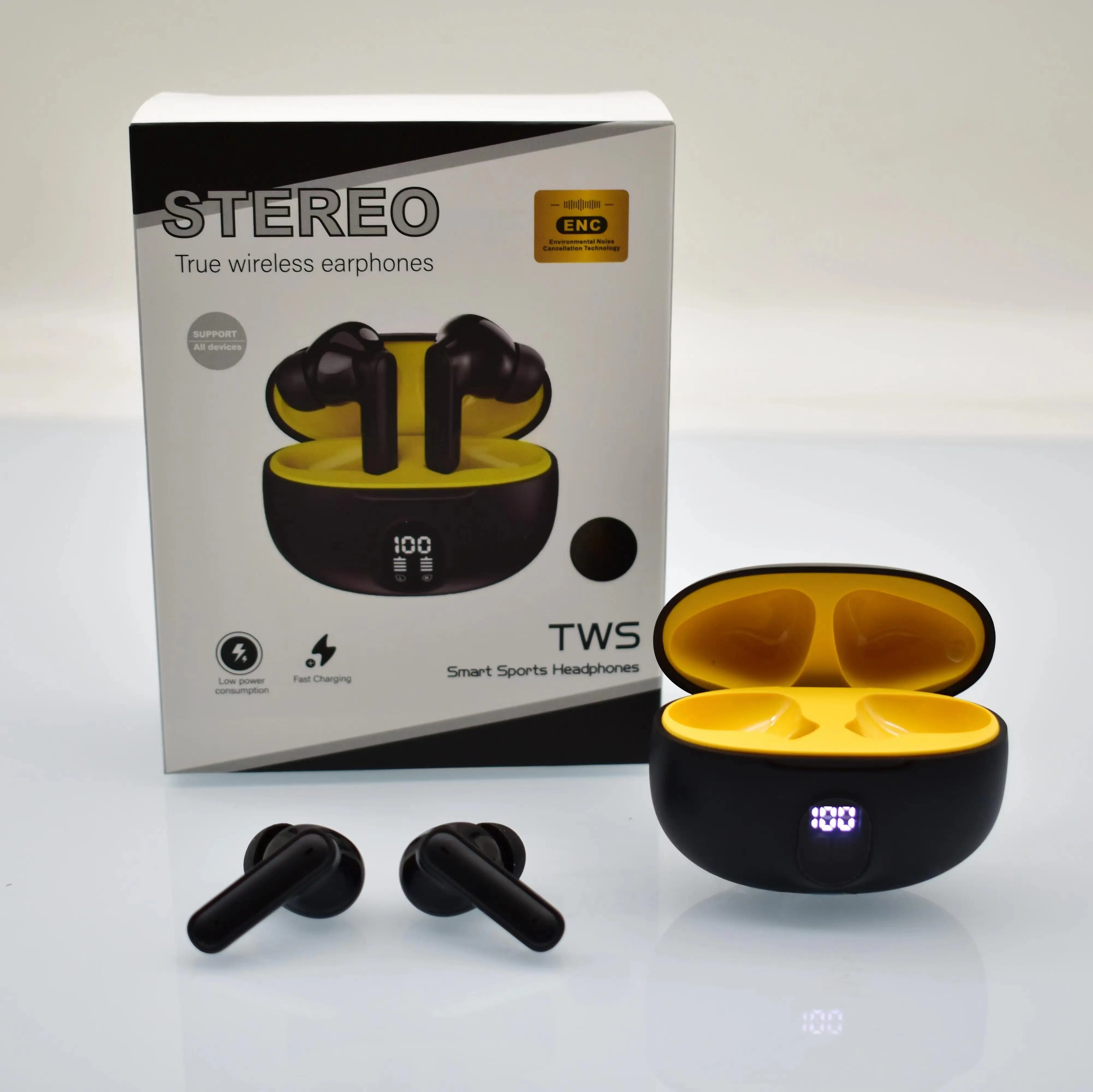 2024 895B TWS Earbuds Wireless Headphone 5.3 Earphone Gaming Headset Stereo Sound Music In-ear Earphone — view 4