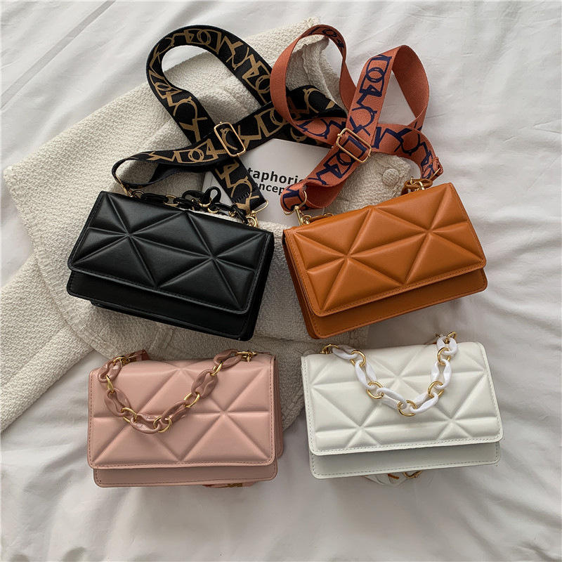 Designer Hand Bags Fashion Luxury Women Shoulder Crossbody Ladies Small Square Handbags — view 3