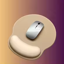 Gradient Mouse Pad Ergonomic Wrist Support Non Slip Mice Mat for Office Gaming — view 2