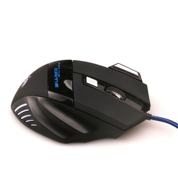 7-button Colorful Glowing USB Gaming Mouse — view 5