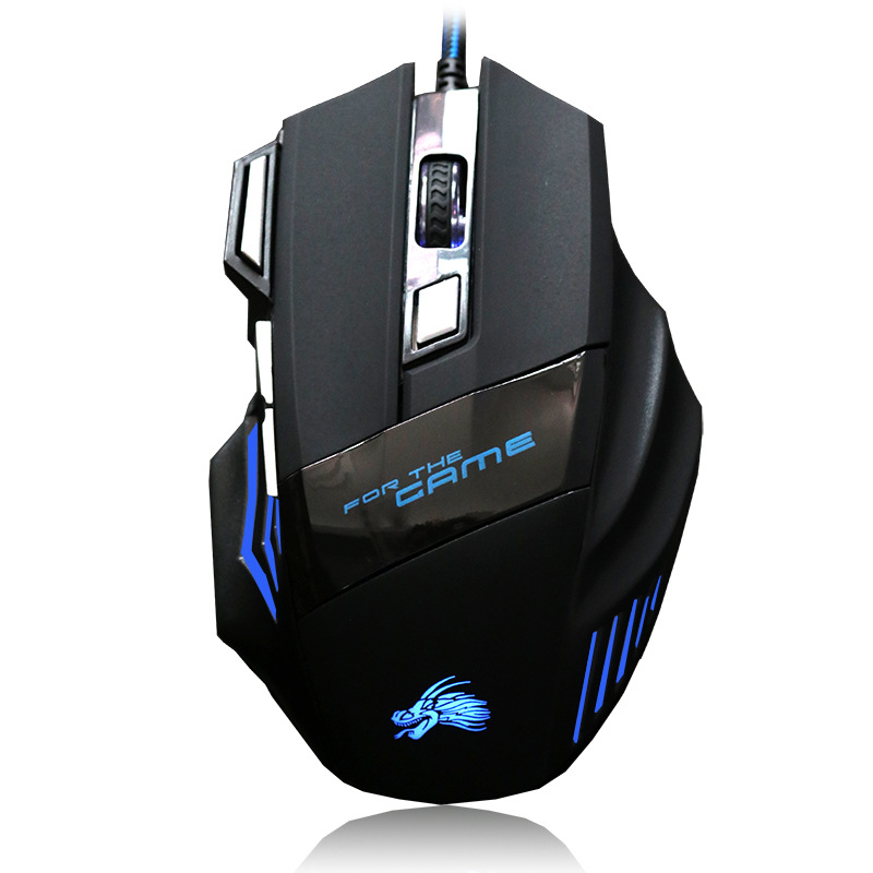 7-button Colorful Glowing USB Gaming Mouse — view 6