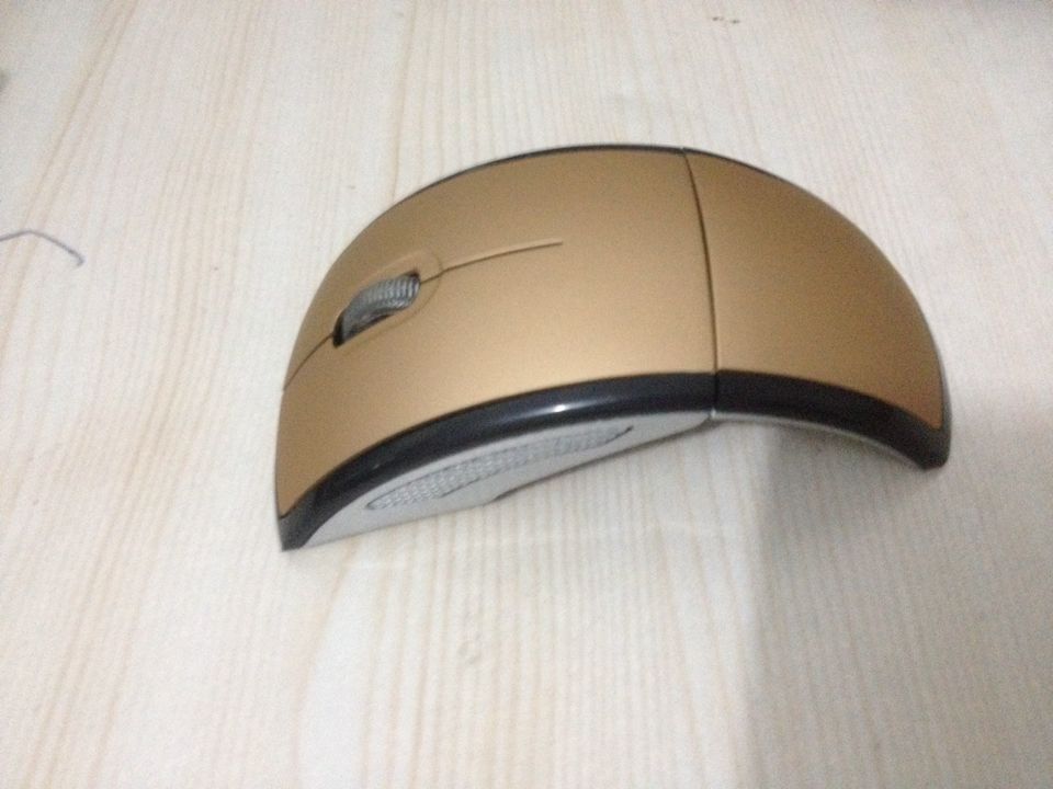 Wireless Optical Mouse Folding Mouse Creative Folding Switch Featured Curved Mouse — view 8