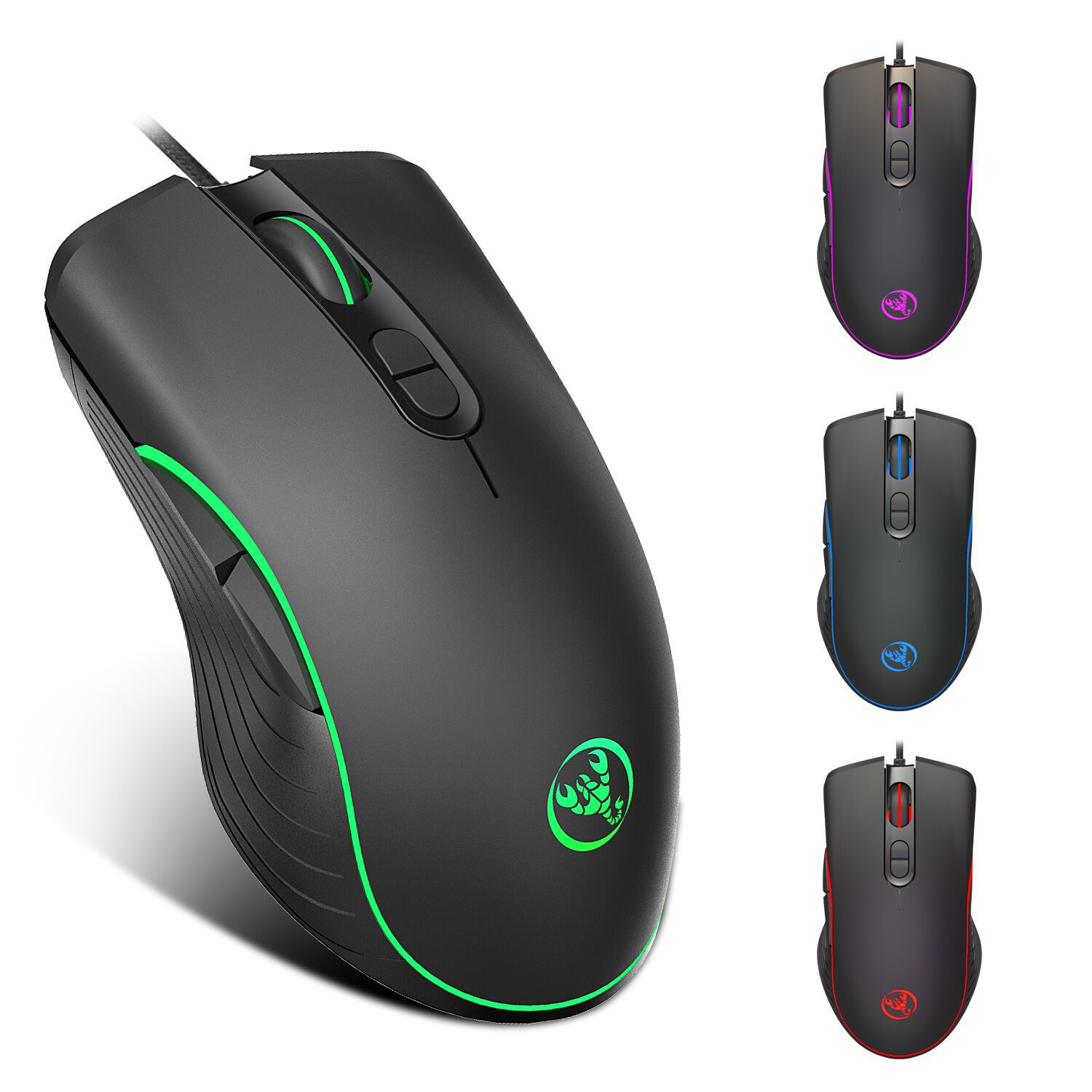 Glowing Gaming Mouse Gaming Wired Mouse — view 5